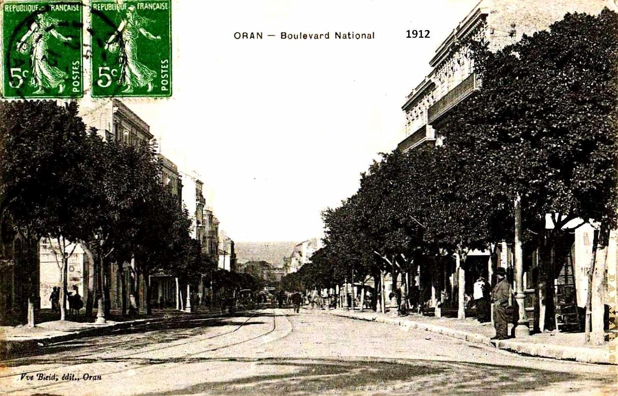 Oran - Boulevard National - 1912.jpg